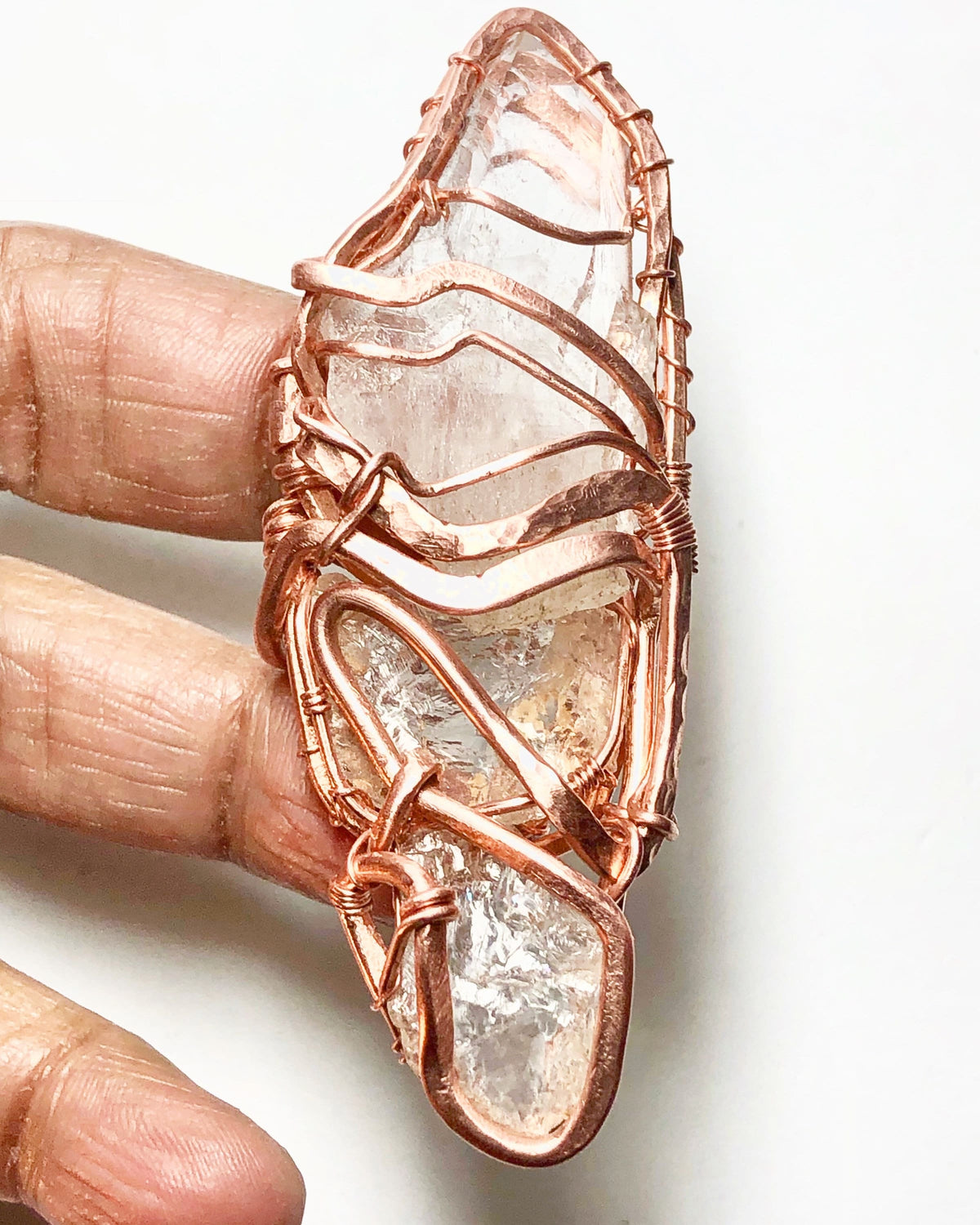 Quartz Finger Ring