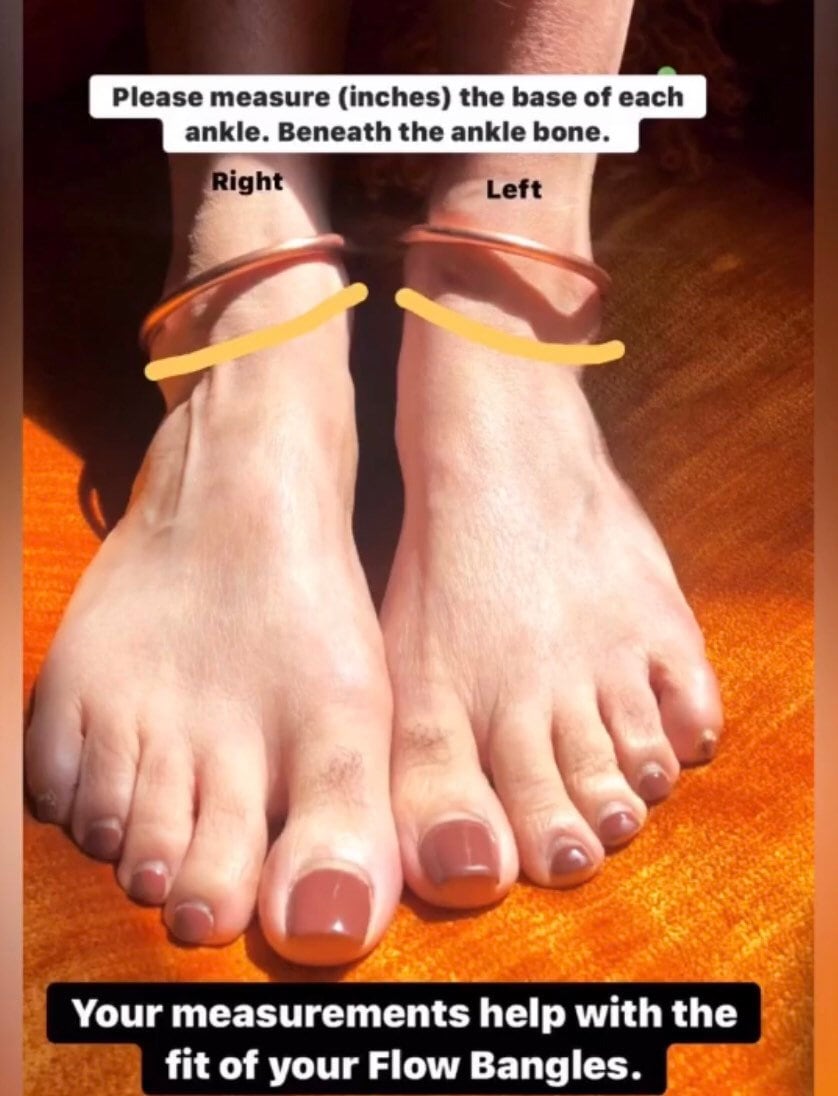 Flow Ankle Bangles