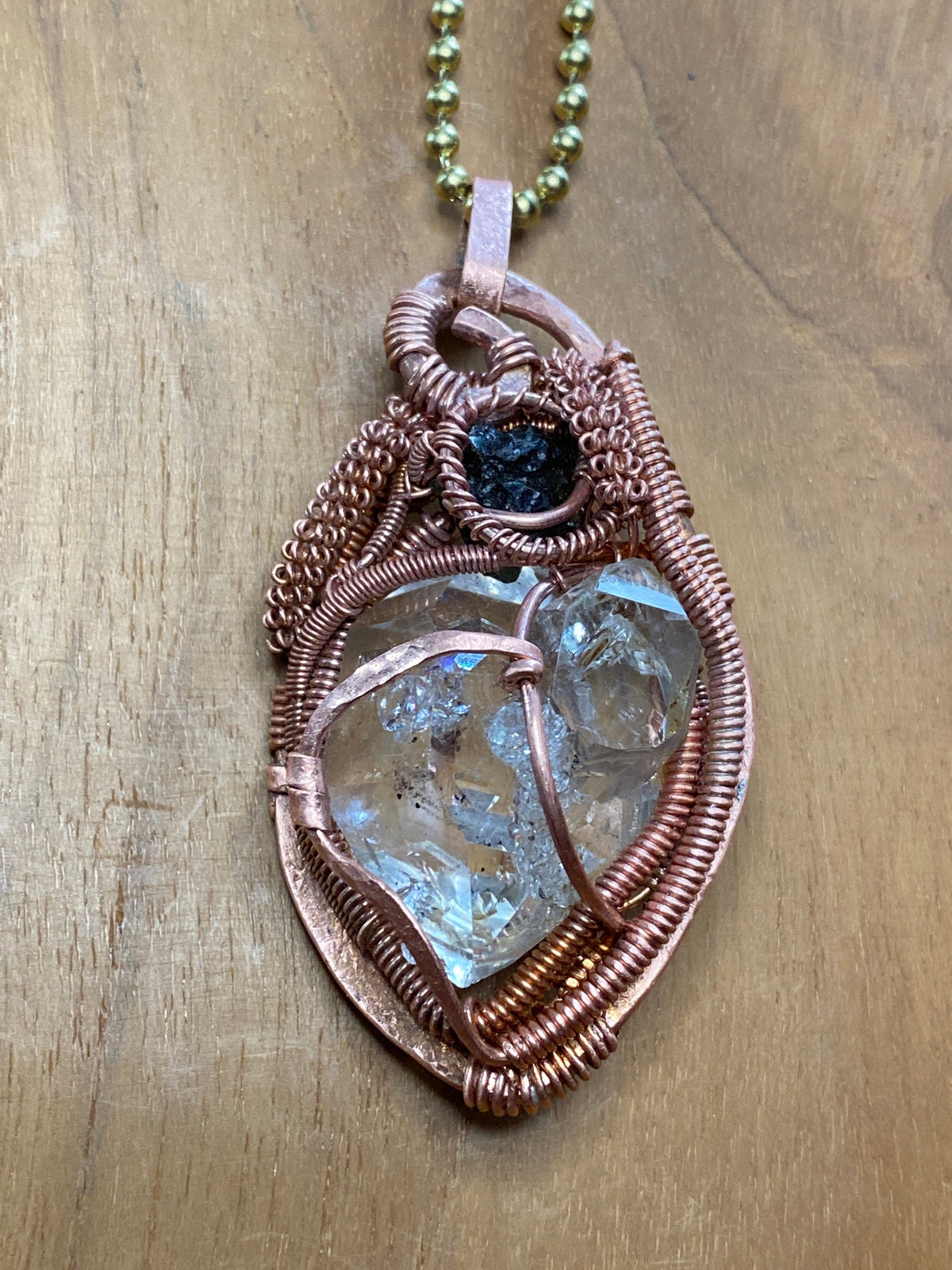Please Read The Description/ Amulet - Intuitive Handcrafted Personalized/ Custom Crystal Gem Prescription For Wellbeing & Support