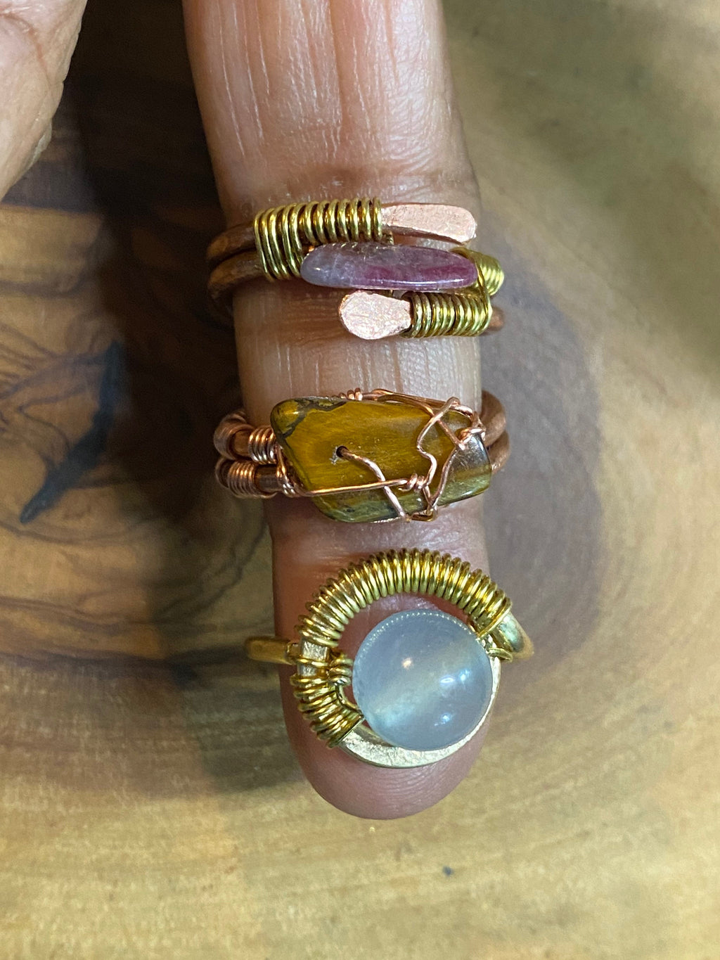 4 Stackable Rings