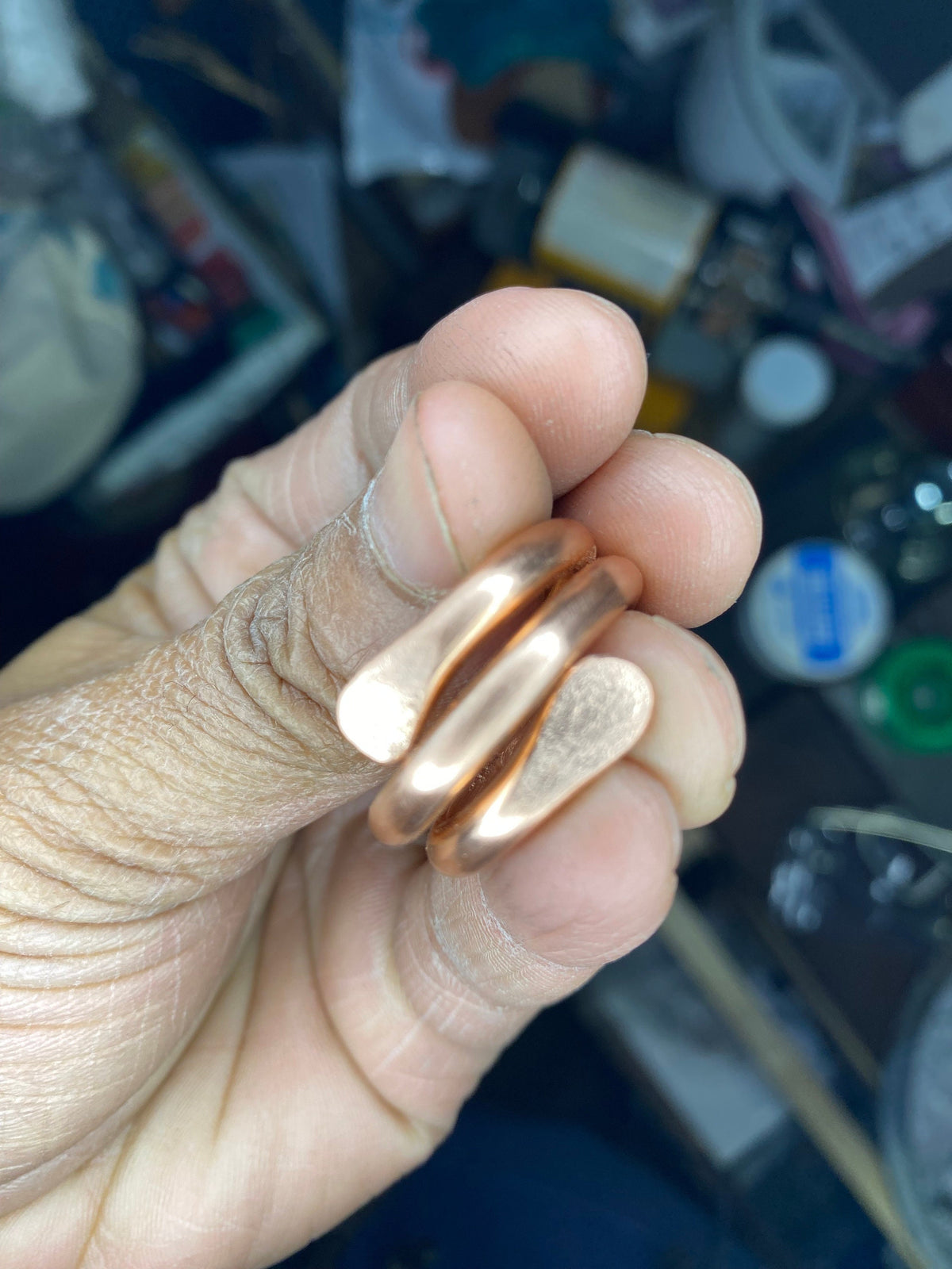 Thick Gauge Copper Ring