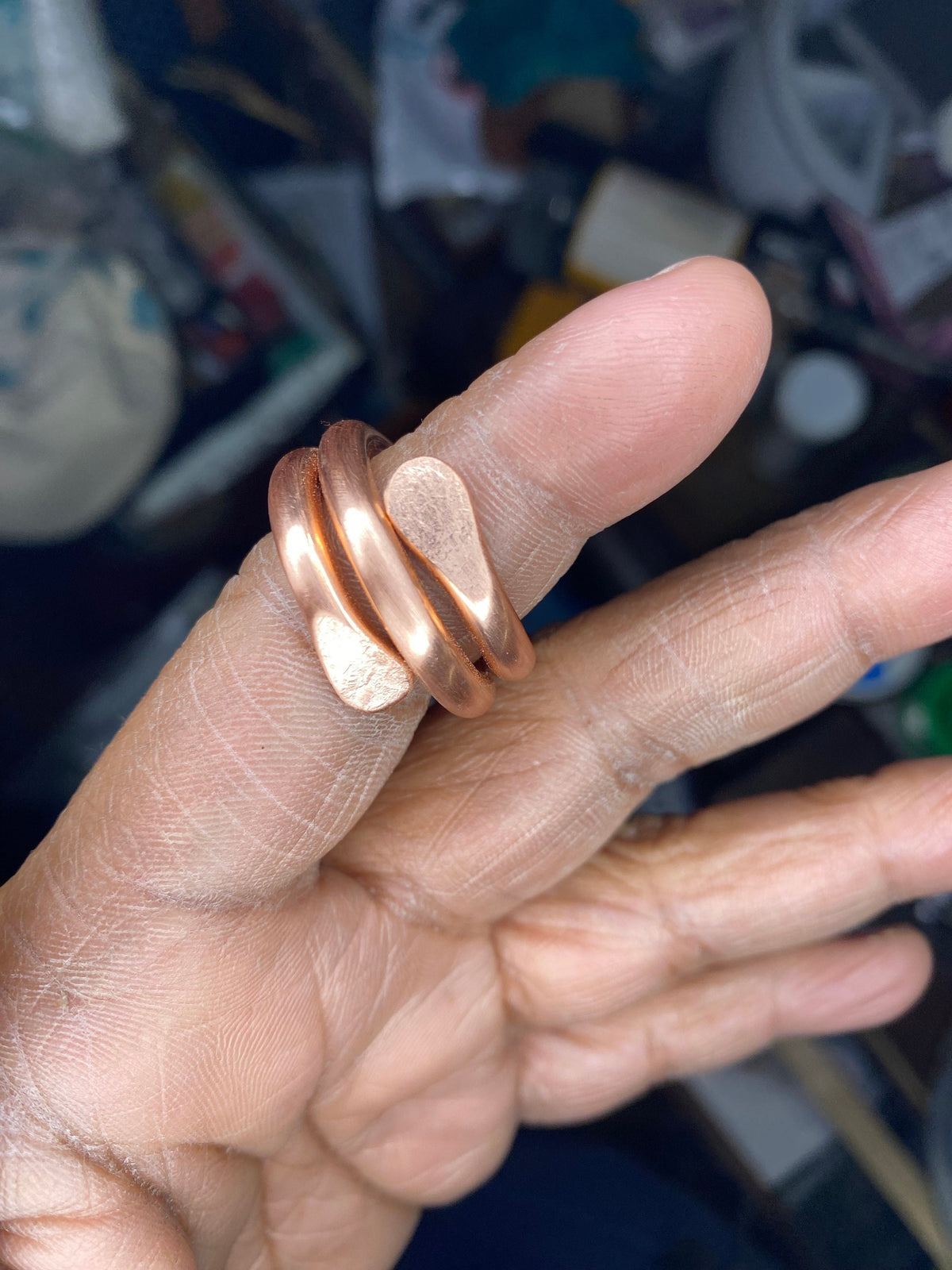 Thick Gauge Copper Ring