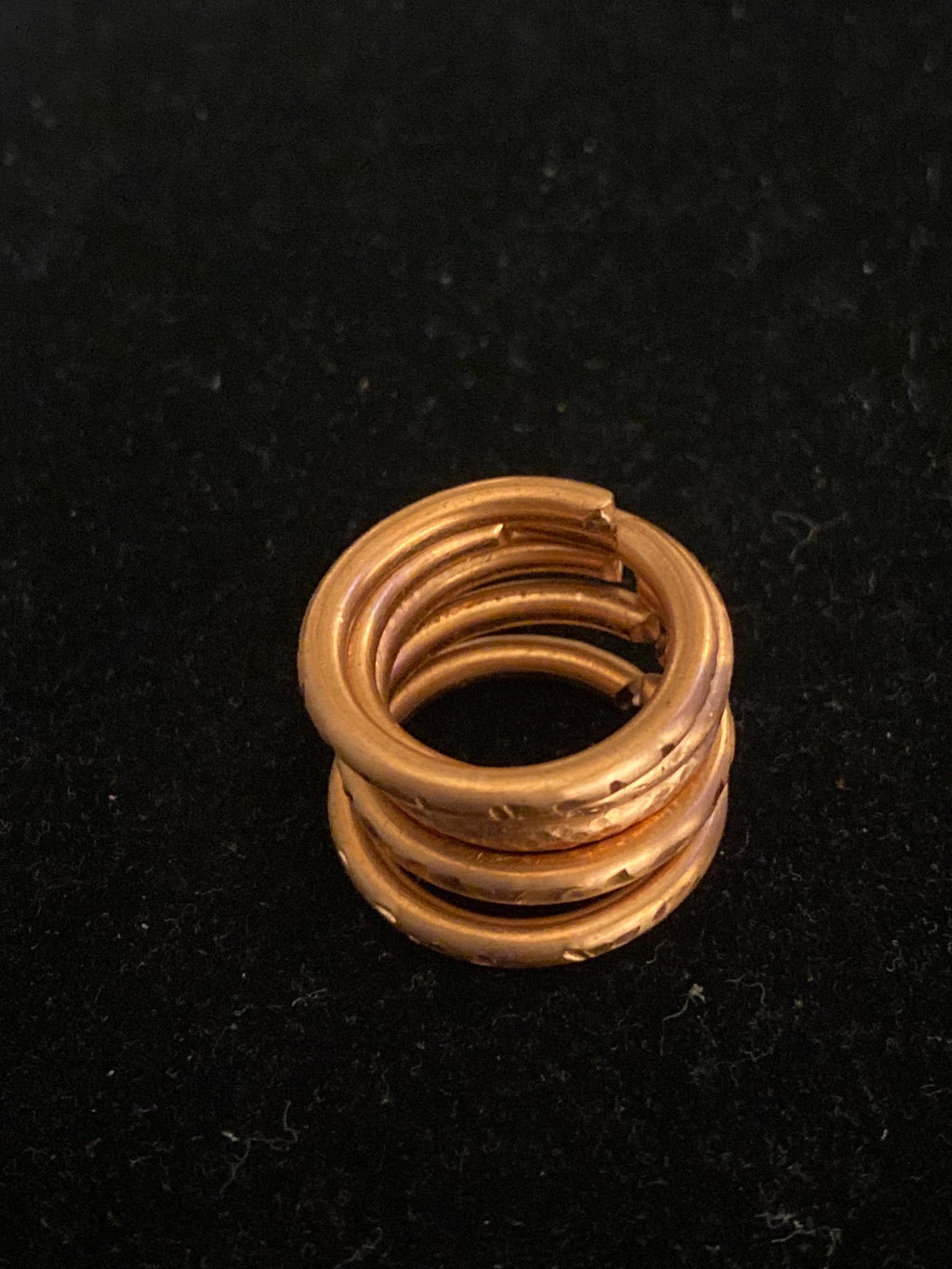 5 Stackable Copper Rings