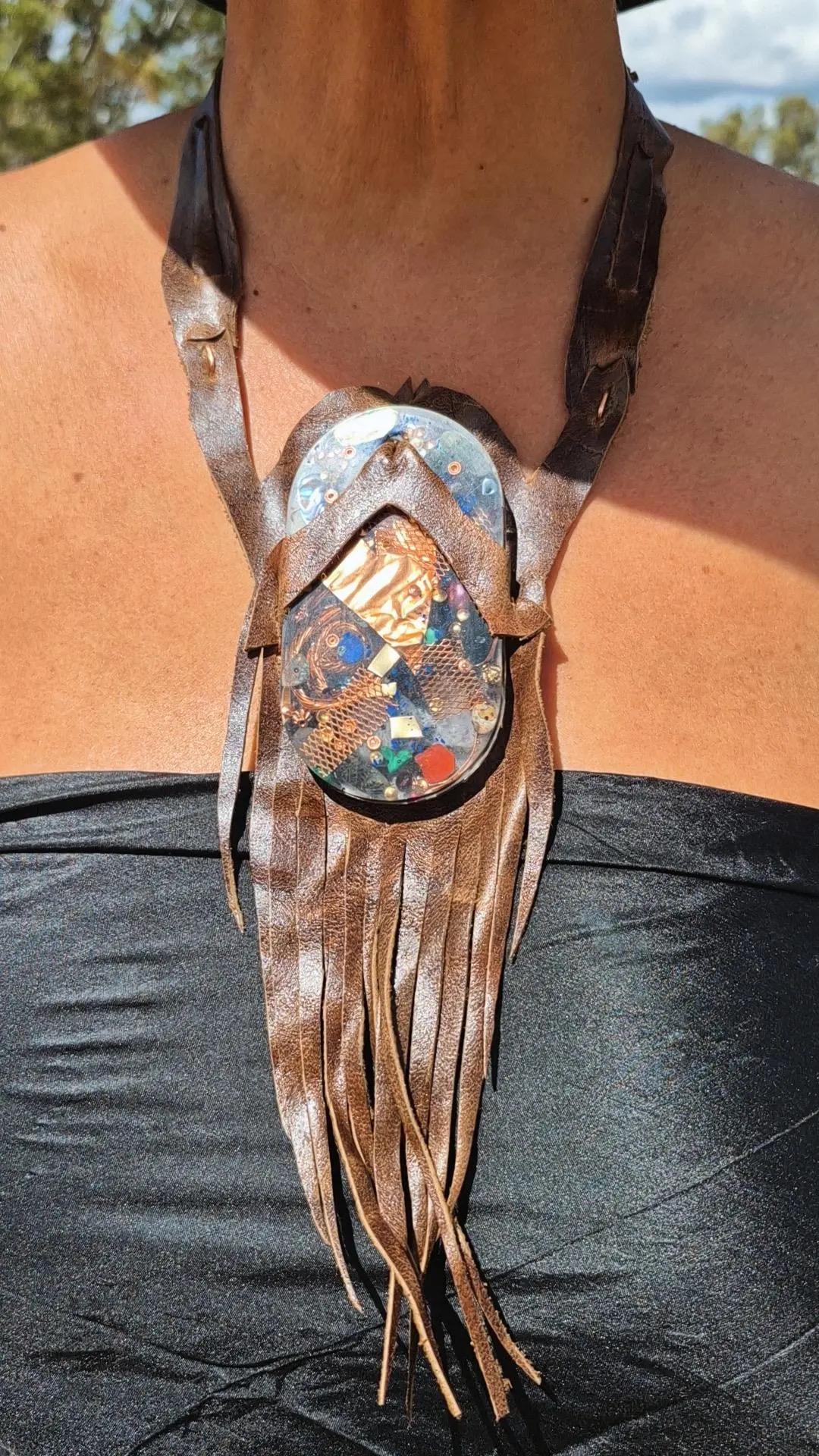 XL Shungite Orgone Shield Neckwear