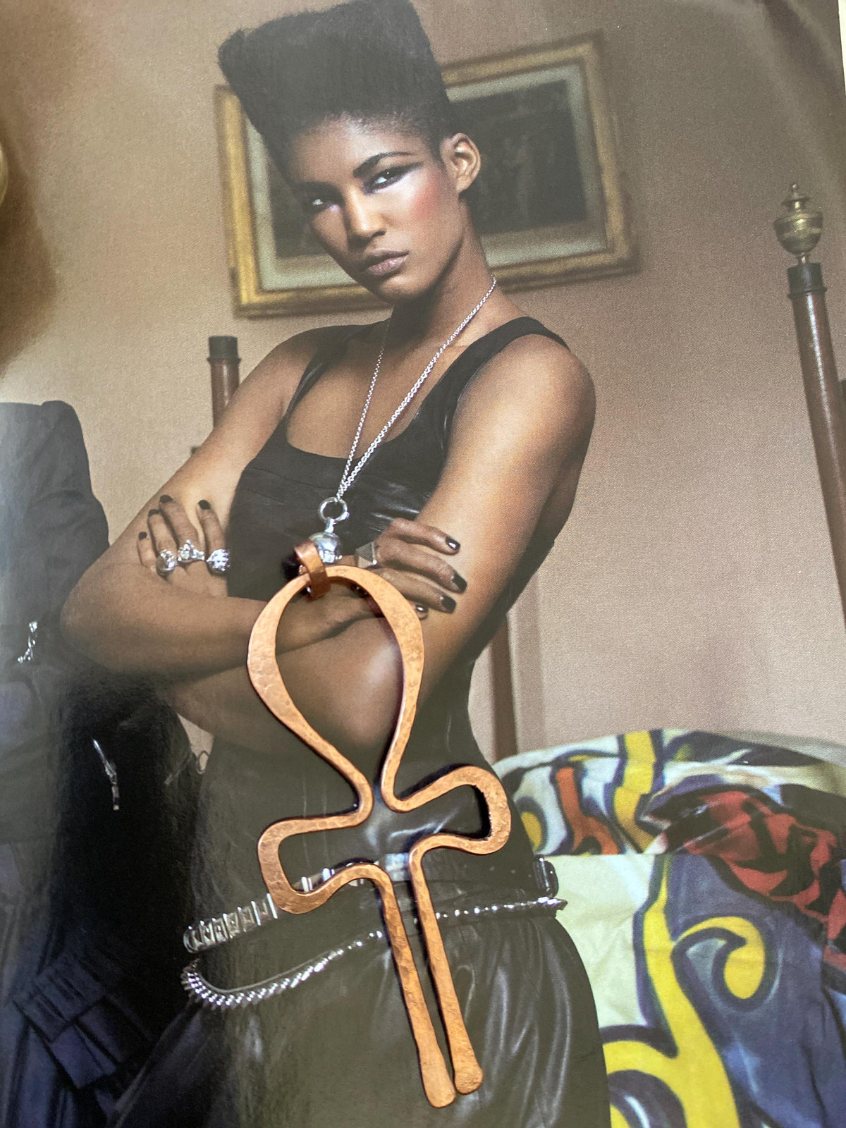 Ankh Breath Of LIFE Copper Tuning Pendant