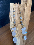 Multi Mineral Shoulder Duster Earrings