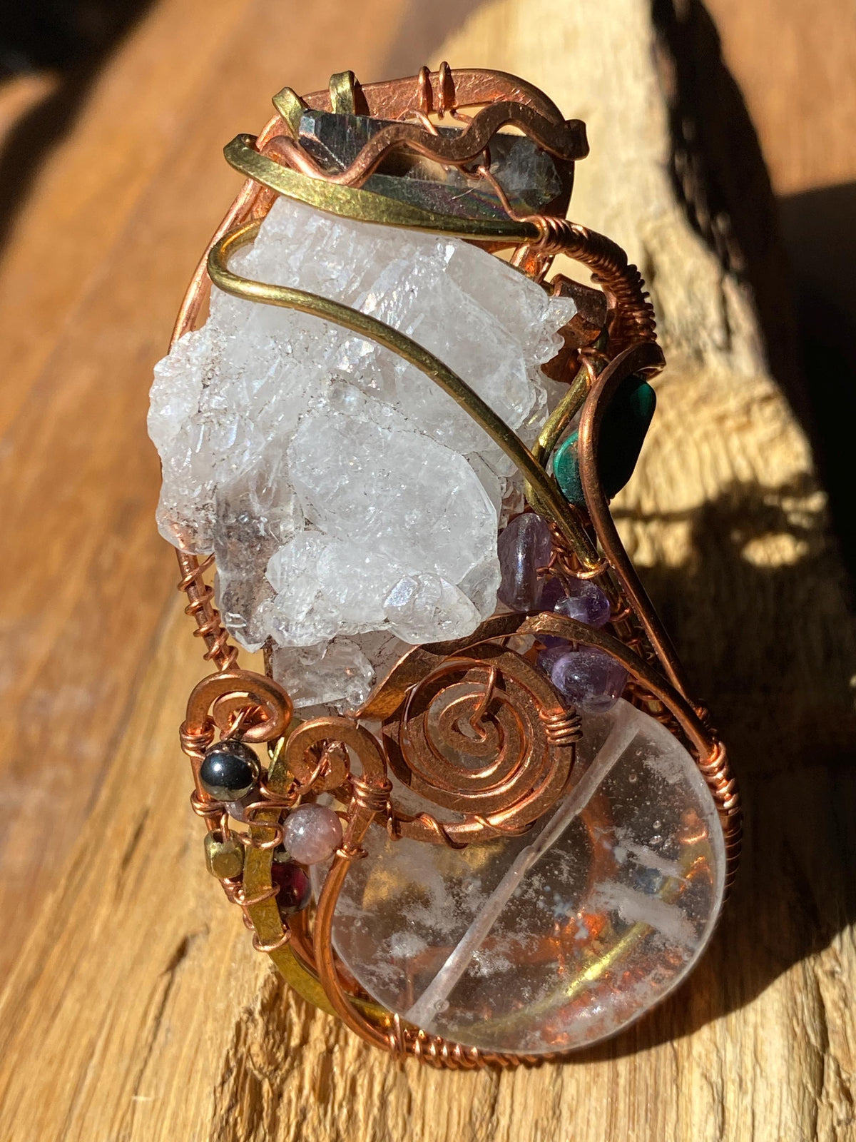 Multi Gemstone Chakra Ring